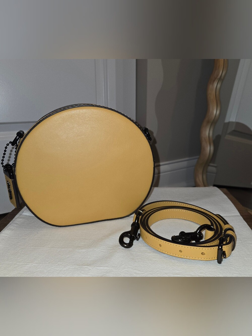 Coach 1941 Canteen Crossbody Honeycomb Glovetanned Leather 35844